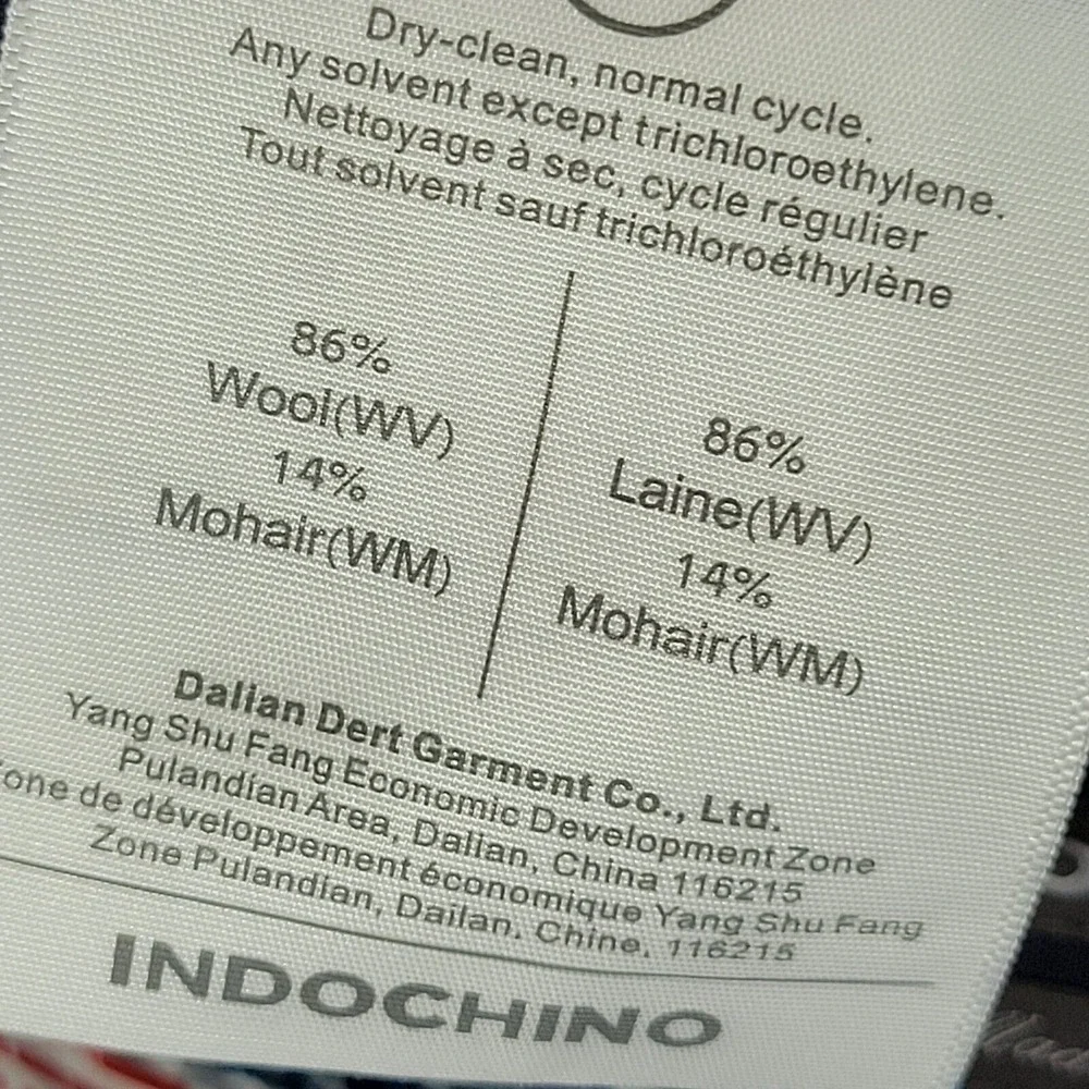 Indochino before completing